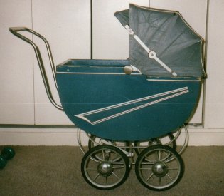 Photo of a Hedstrom doll buggy